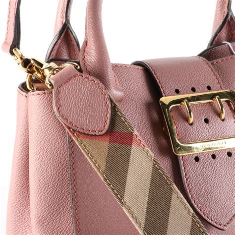 burberry mini buckle tote